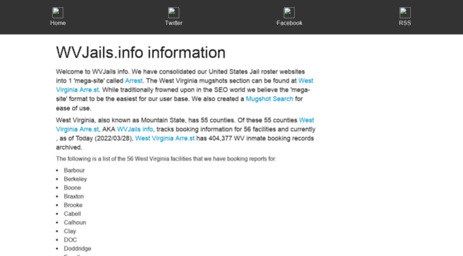 wvjails.info