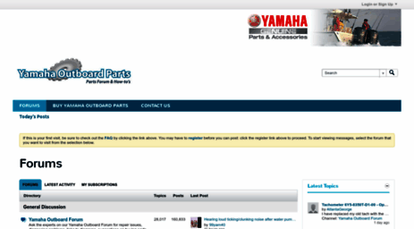 yamahaoutboardparts.com