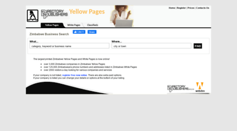 yellowpages.co.zw
