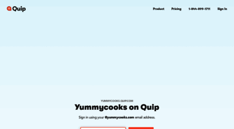 yummycooks.quip.com