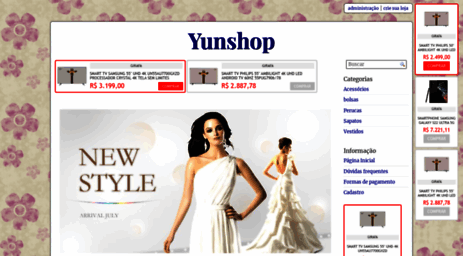 yunshop.loja2.com.br