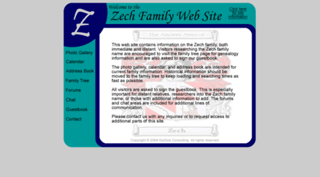 zechfamily.com