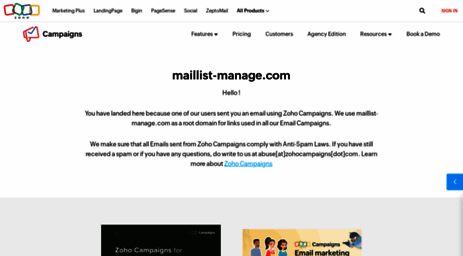 zoho.maillist-manage.com